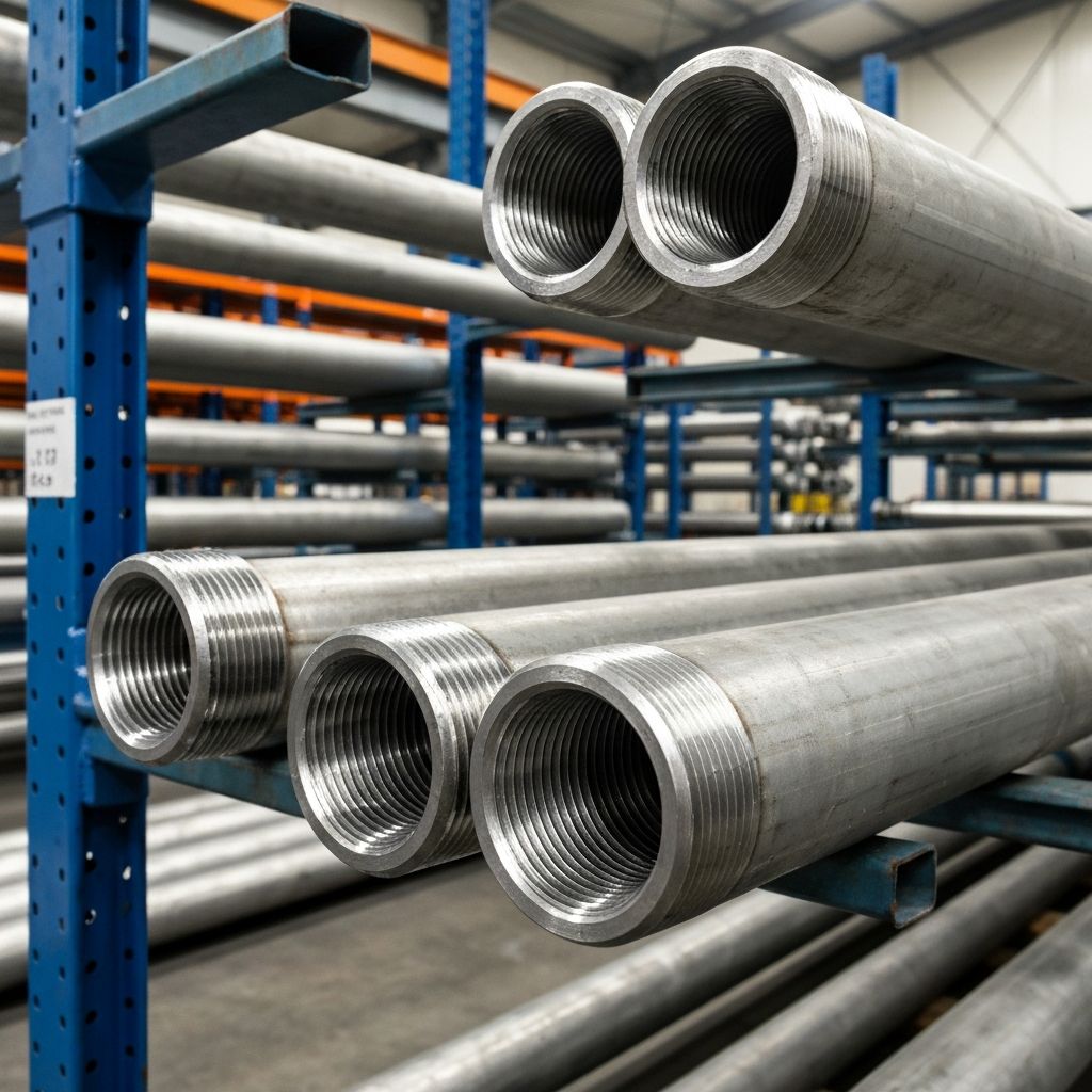 Труба НКТ насосно-компрессорная на складе Steel-sales